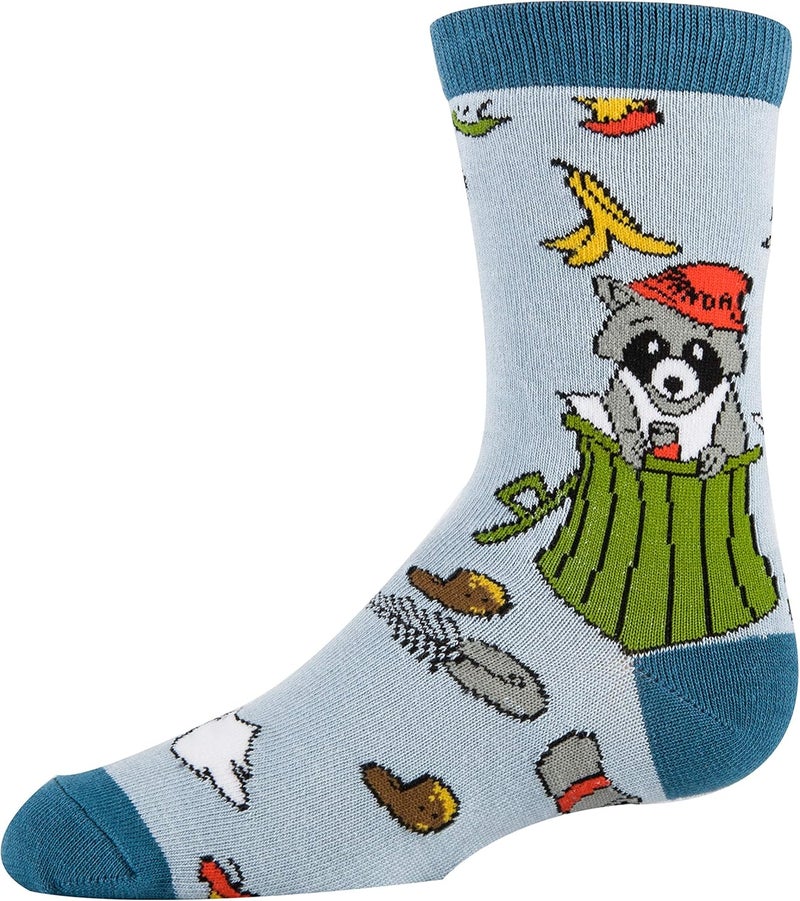 ooohyeah Kid's Novelty Cute Animals Crew Socks, Funny Crazy Silly Cool Casual Dress Socks for Boy and Girl, Size 1-5 - Image 1